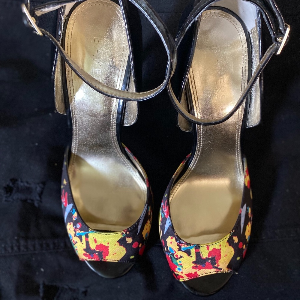 Suzette Bakers shoe  and matching clutch